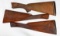 Lot of 3 buttstocks