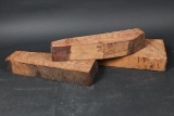 Lot of 3 Gunstock Blanks