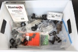 Lot of sights and scope rings