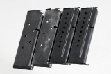 Lot of 4 pistol magazines