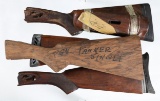Lot of 4 buttstocks