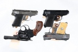 Lot of 4 Handguns
