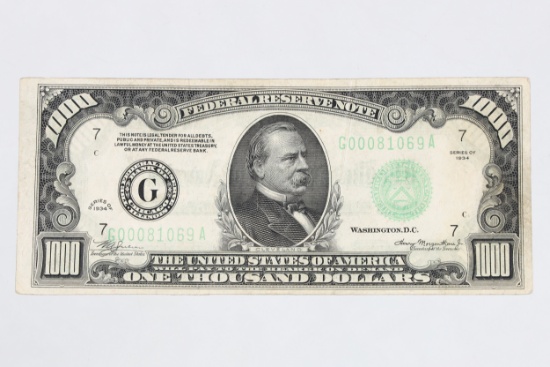 $1000 Federal Reserve Note