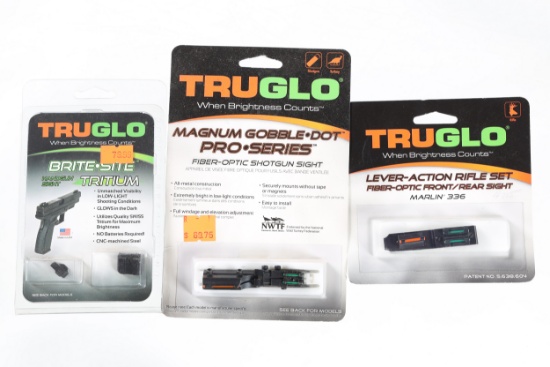 3 TruGlo sights