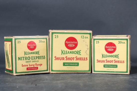 2 Bxs Vintage Shotgun Ammo