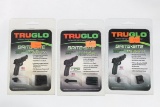 3 TruGlo sights