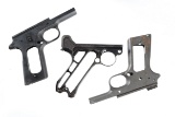 3 Colt/German  Pistol Frames