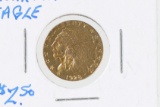 Indian $2.50 gold coin