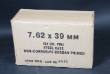 1 Case 7.62x39mm Ammo