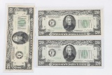 3 $20 Federal Reserve Notes