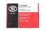 1 case FNH 5.7x28mm ammo