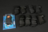 Lot of 9 rubber grips
