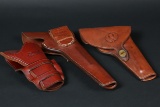 3 Ruger leather holsters
