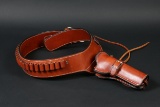 Leather ammo belt