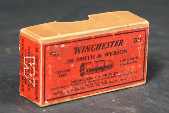 Vintage Winchester .38 S&W ammo