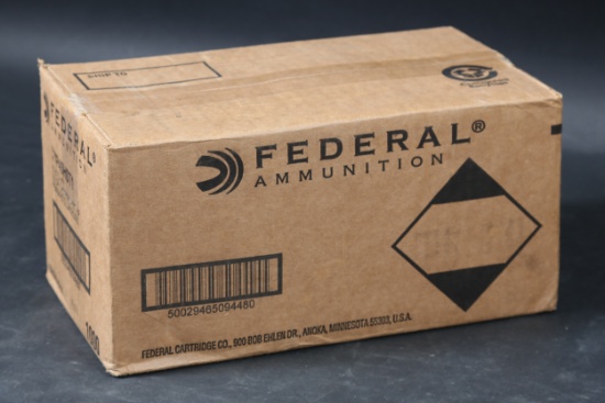 1 case Federal .45 ACP+P ammo