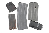 Lot of 5 Rifle Magazines