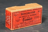 Vintage Winchester .38 S&W ammo