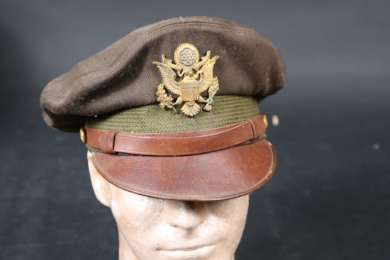 Military Officer crusher cap