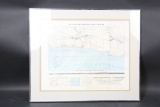 D-Day framed map (Local Pickup)
