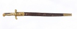 Vintage unmarked Sword Bayonet