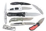 9 folding knives