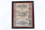 3 Confederate Currency bills