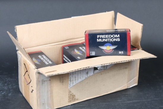 Case of Freedom Munitions .223 rem ammo