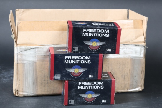Case of Freedom Munitions .223 rem ammo