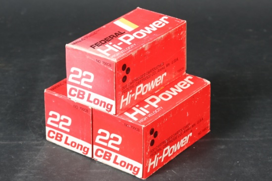 3 Boxes .22 Ammo