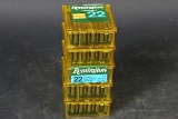 5 bxs Remington .22 Ammo