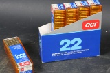 5 bxs CCI .22 Ammo