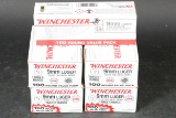 5 bxs Winchester 9mm Ammo