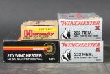 4 bxs .270 win, .204 ruger and .222 Rem