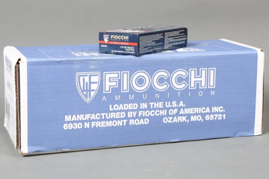 1 case Fiocchi .40 s&w ammo