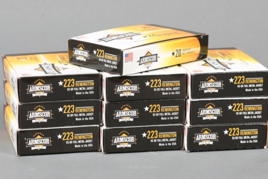 10  bxs Small Arms .223 rem ammo