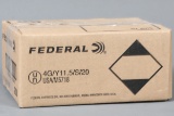 200rds Federal 9mm Luger ammo