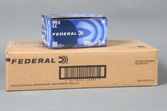 3200rds Federal .22 lr ammo