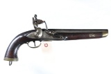 British Flintlock Perc Pistol .69 Cal
