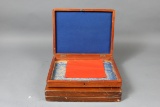 2 Wooden Display Boxes