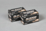 2 bxs 9mm Blazer Ammo