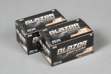 2 bxs 9mm Blazer Ammo