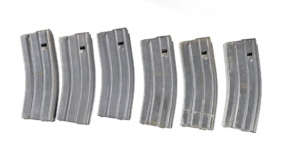 6 AR-15 Magazines