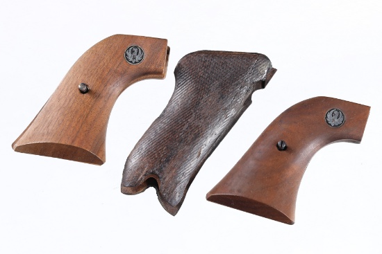 3 sets of Ruger and Luger grips