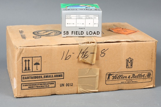 Case of Sellier & Bellot 16ga ammo