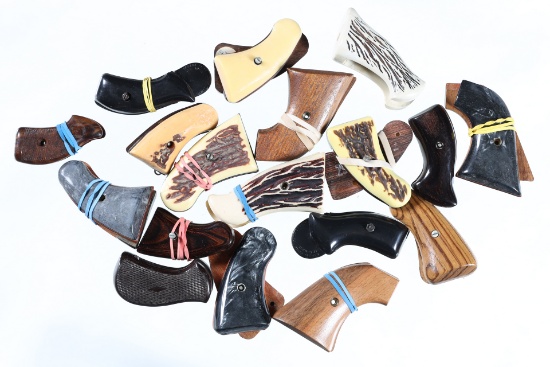 18 various handgun grips