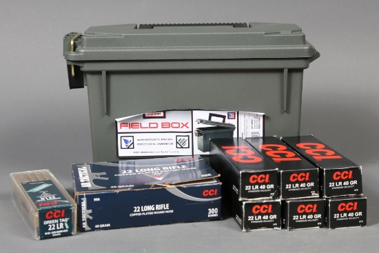8 bxs CCI .22 lr ammo