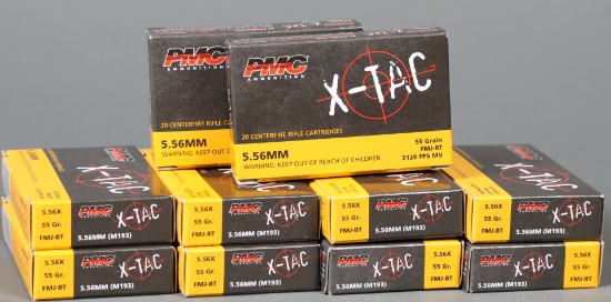 10 bxs PMC 5.56 Nato ammo