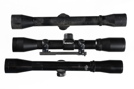 3 Bushnell Scopes