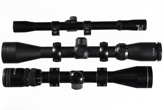 3 Tasco/other scopes